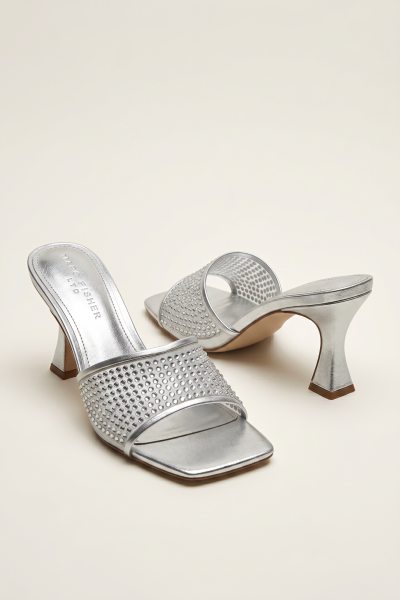 Slippers Heel With Stones