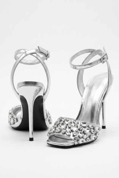 High Sandal Embellish With Stone
