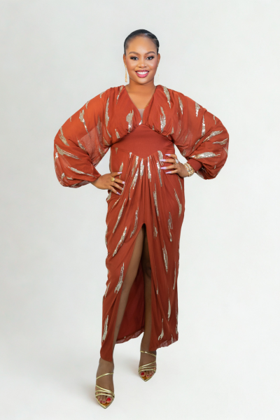 Long Dress With Sequine