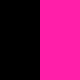 Midi Dress With Long Sleeves - Black&Pink