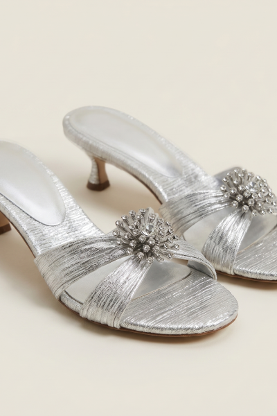 Kitten Heel Slippers