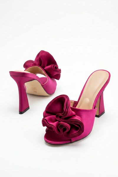 Slippers Shoe With Top Flower