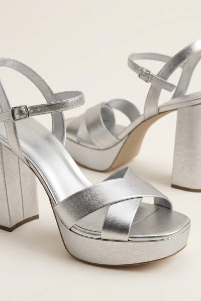 High Platform With Block Heel