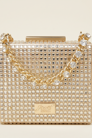 Serenity Crystal Box Clutch