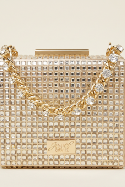 Serenity Crystal Box Clutch