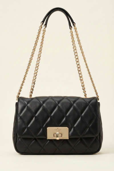 Quilted Large Shoulder Bag