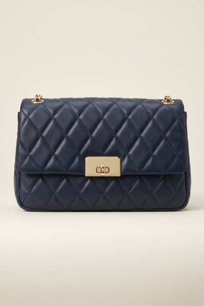 Quilted Large Shoulder Bag