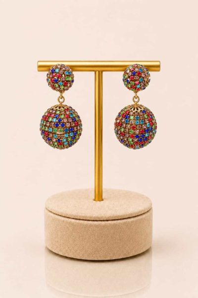 Polychrome Drop Earrings