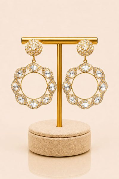 Crystal Bloom Earrings