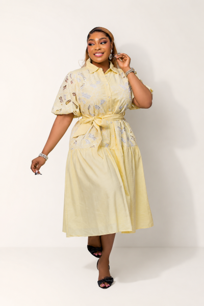 Chord Midi Dress