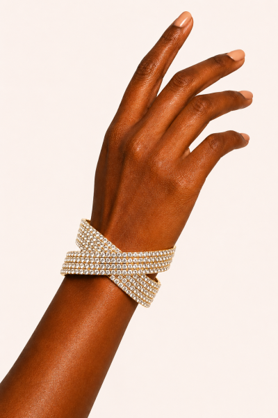 Golden Glam Bangle