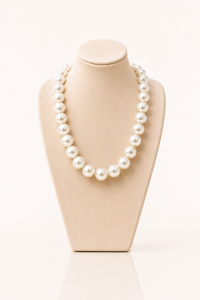 Classic Ivory Pearl Necklace