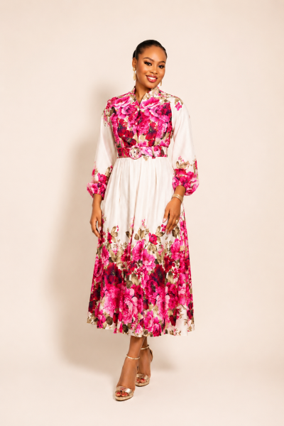 Floral Midi Dress