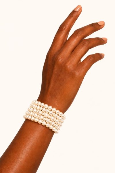 5 In 1 Elastic Pearl Bracelet
