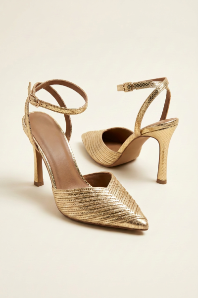 Ankle Strap Pointed Heels
