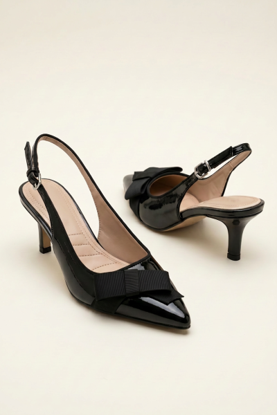 Kitten Heel Sling back