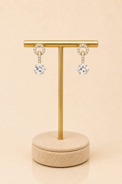 Crystal Drop Earrings