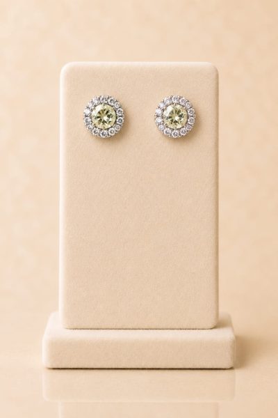 Halo Crystal Studs