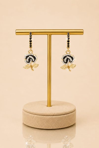 Bloom Charm Drop Earrings