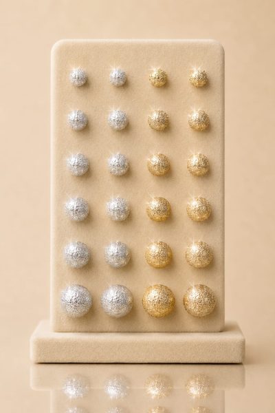 Two Tone Frost Studs